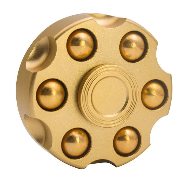 Detachable Fidget Spinner Revolver Toys Spinning Top Creative Decompression Toy Magnetic Stress Release Fidget Spin Gold spiner